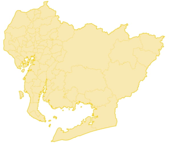 愛知の地図