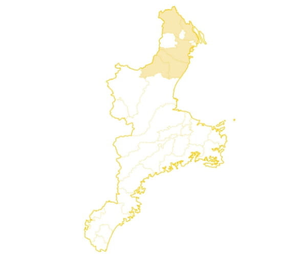 三重の地図
