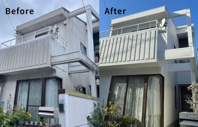 名古屋市中村区 戸建住宅/外壁屋根塗装