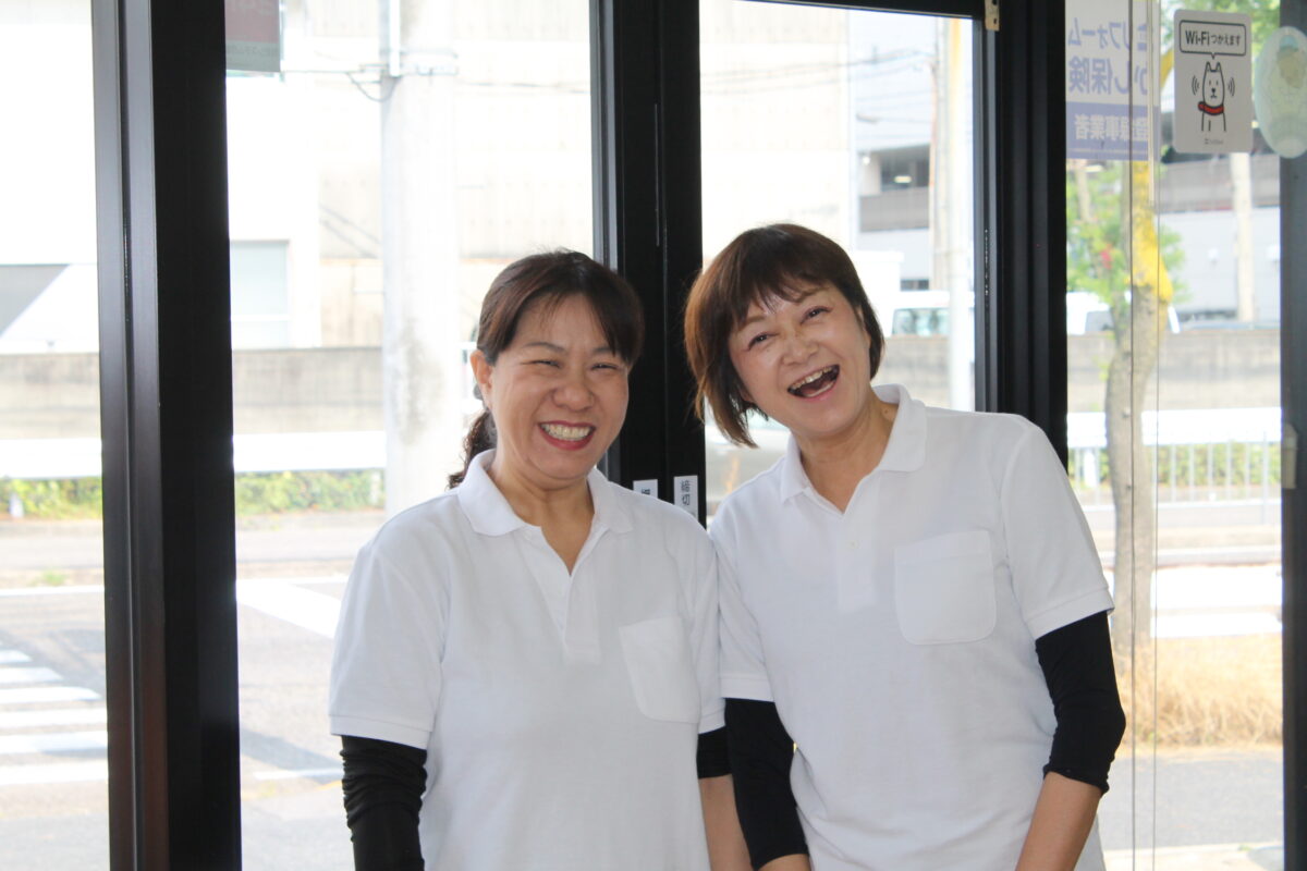 塗替え道場の社員の写真