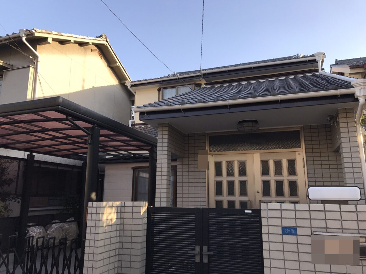 外壁塗装工事の塗装後の写真