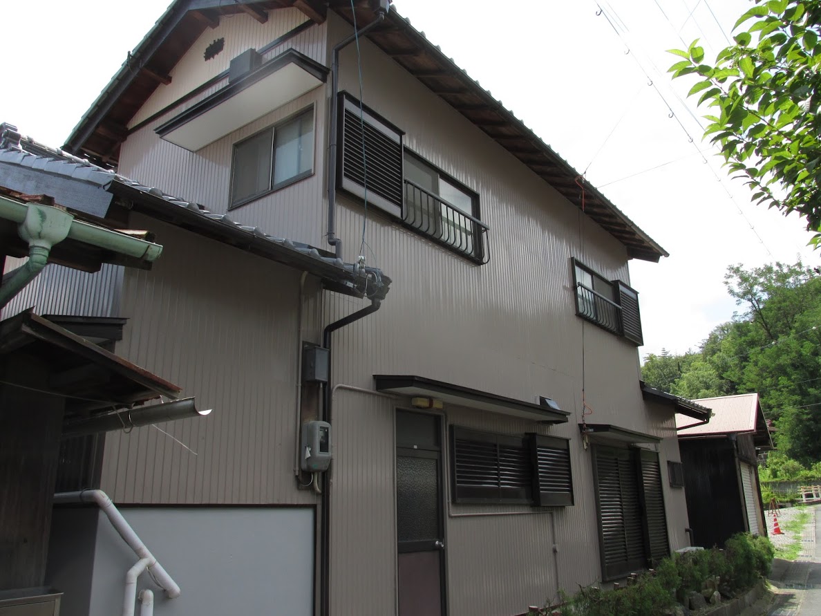 外壁塗装工事の塗装後の写真