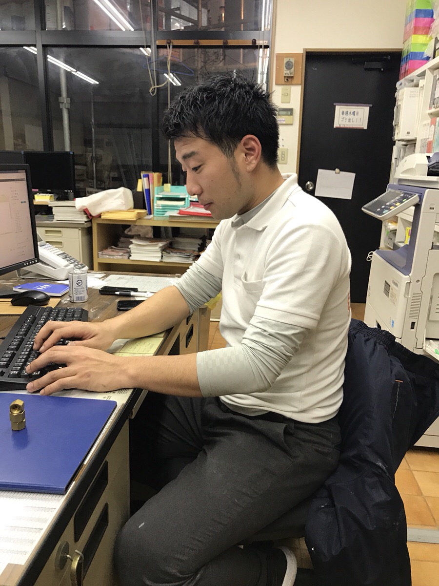 塗替え道場の社員