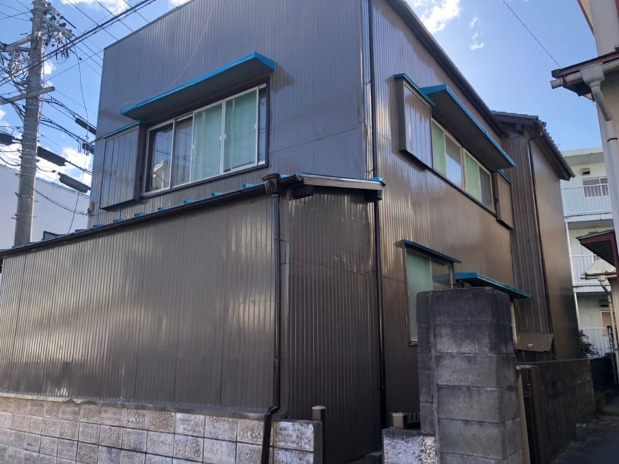 愛知県豊田市の外壁塗装工事の塗装後の写真