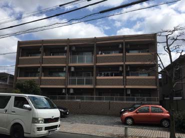 愛知県一宮市の外壁塗装工事の施工前の写真