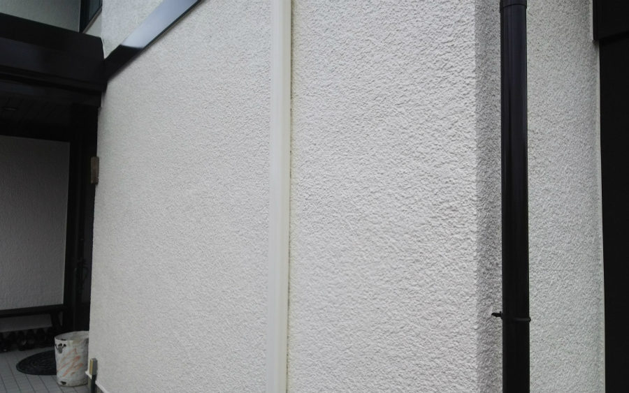 愛知県の外壁塗装工事の外壁の塗装後の写真