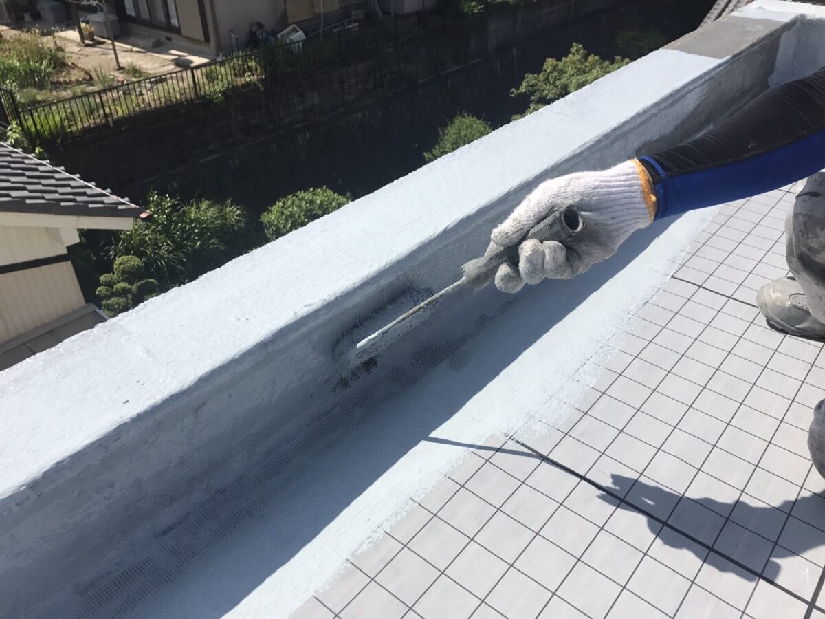 愛知県春日井市の屋根の防水工事
