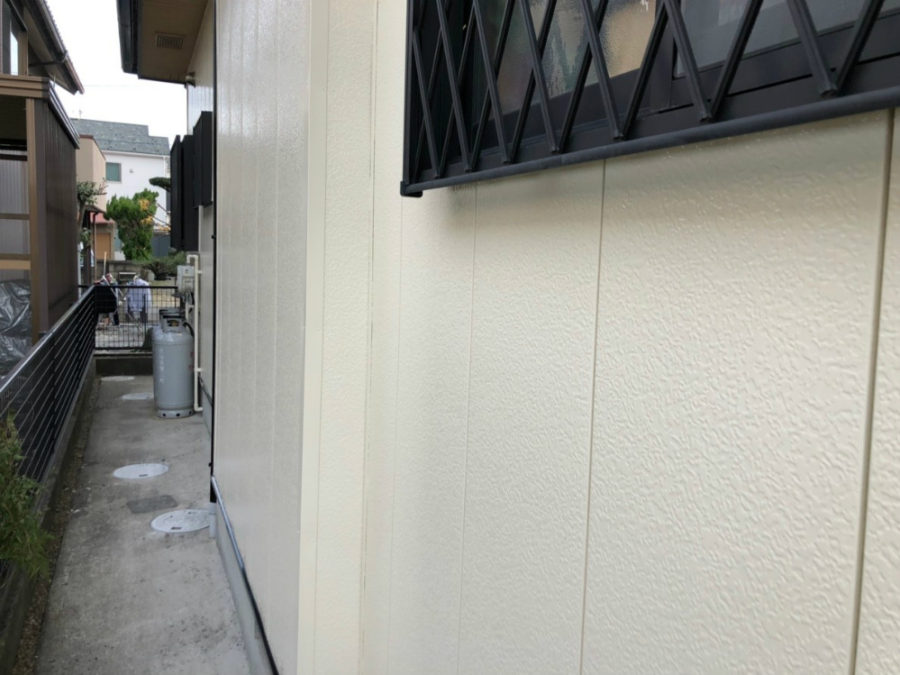 愛知県の外壁塗装工事の塗装後の写真