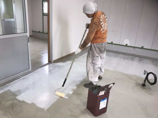 床面塗装 アイチャッチ