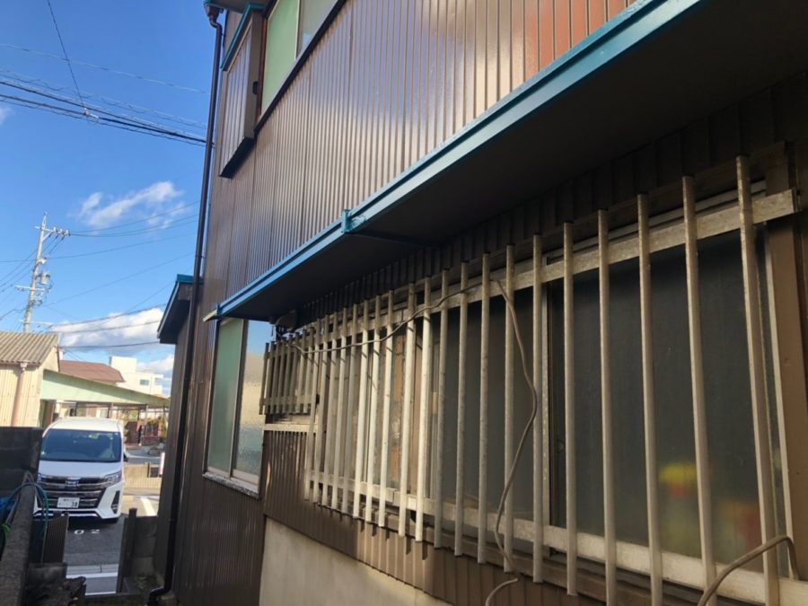 愛知県豊田市の外壁塗装工事の格子の塗装後